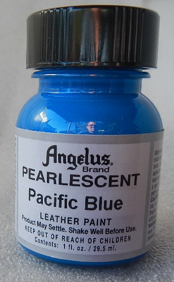 Pacific Blue pearlescent paint